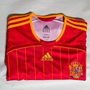NWT Spain 2006 Soccer Jersey Red Home Football Shirt Adidas, XL